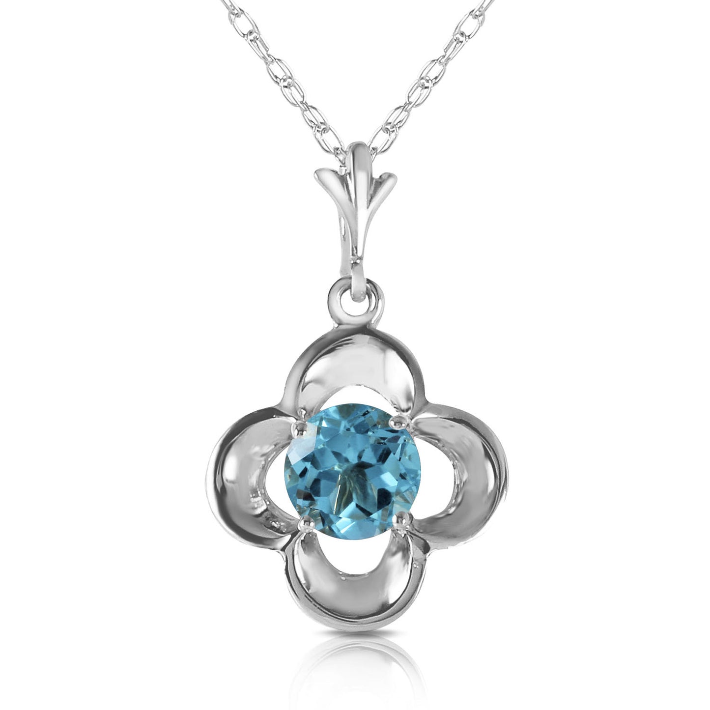 Blue Topaz Necklace