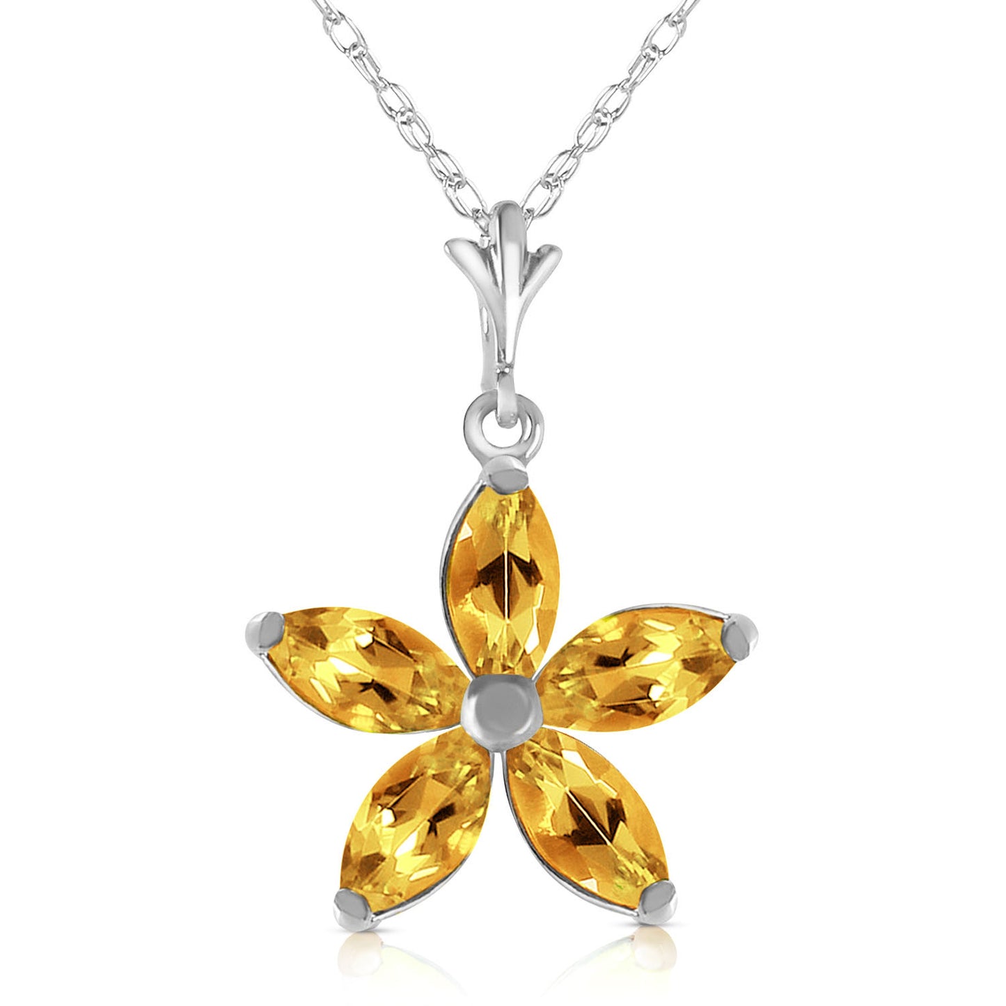 Citrine Necklace Deluxe