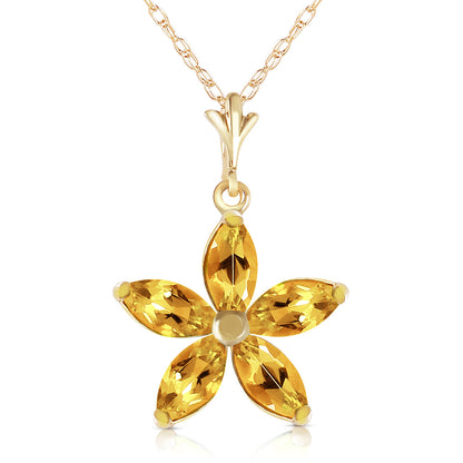 Citrine Necklace Deluxe