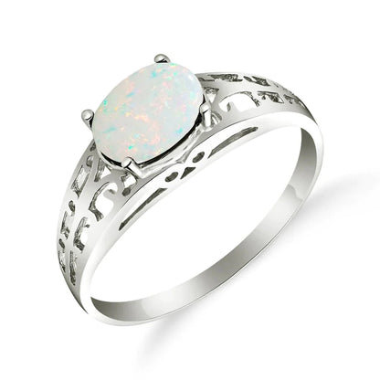 Filigree Ring Natural Opal