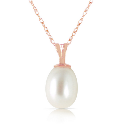 Hope On A Chain Pearl Necklace